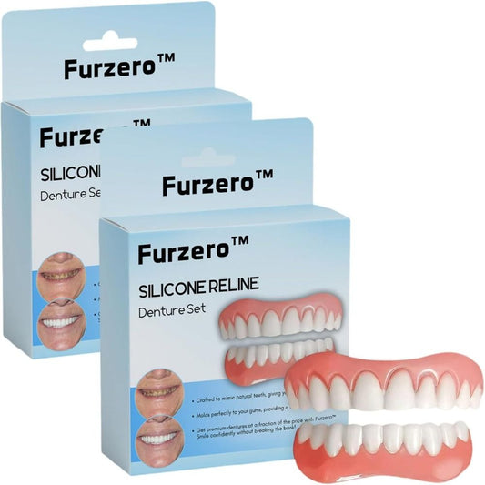 FurzeroTM Silicone Reline Denture Set